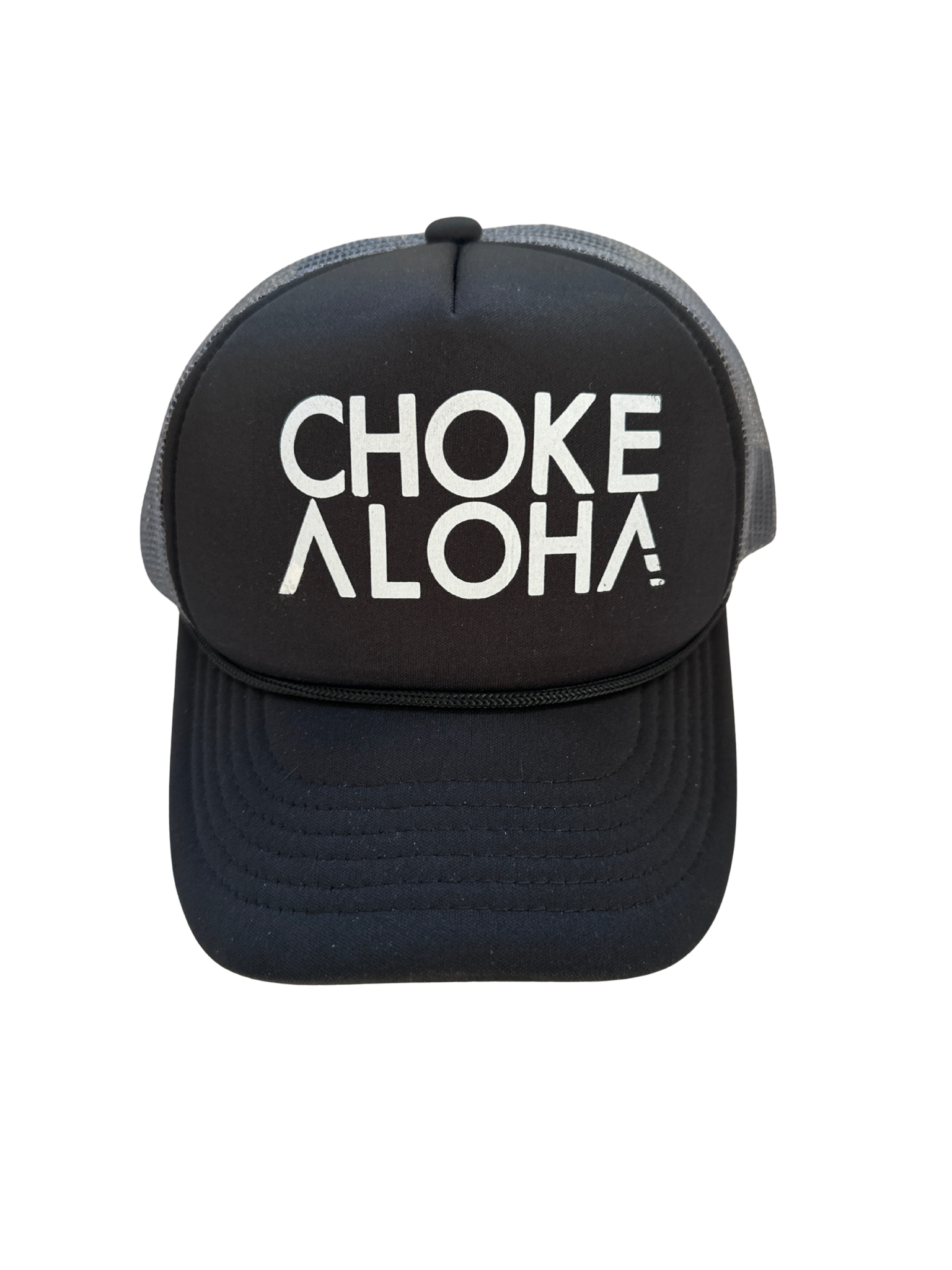 CHOKE ALOHA Trucker Hats