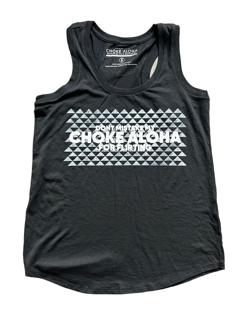 Don't Mistake My Choke Aloha Ladies Tank